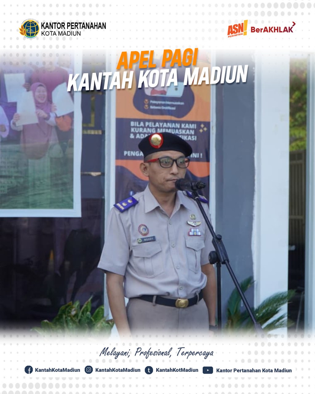 Apel Pagi Kantah Kota&nbsp;Madiun