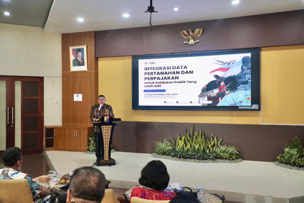 Integrasi NIB dan NOP di Kota Pekalongan, Wamen Ossy: Pertanahan, Perpajakan, Tata Ruang, dan Investasi Jadi Punya Fondasi&nbsp;Kokoh